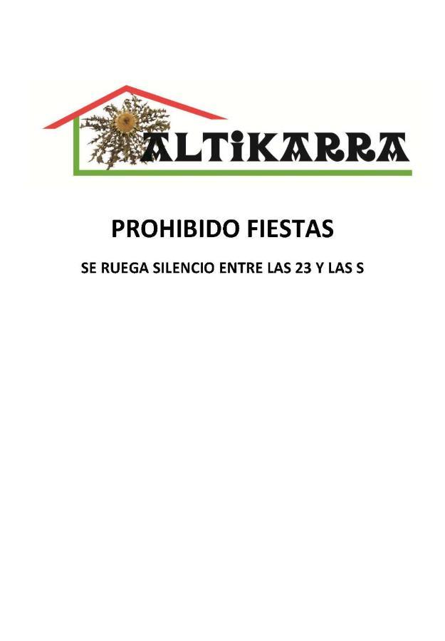 Altikarra I Vendégház Undiano Kültér fotó